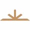 Ekena Millwork Saratoga Smooth Timber Gable Bracket, Western Red Cedar, 84"W x 31"H x 1 1/2"D x 5 1/2"F, 9/12 Pitch GBW084X31X0206SAR00SWR - alternate 1